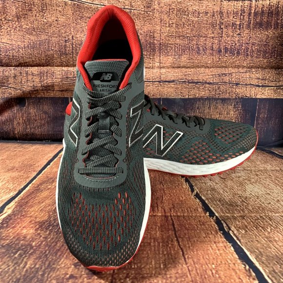 New Balance Fresh Foam Arishi v2 Mens 9 Gray Red Running Shoes MARISCG2 - Picture 12 of 12